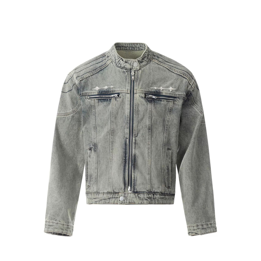 Denim fashion loose jacket